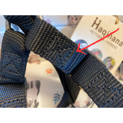 Black Harness -Size S - Stitching defect