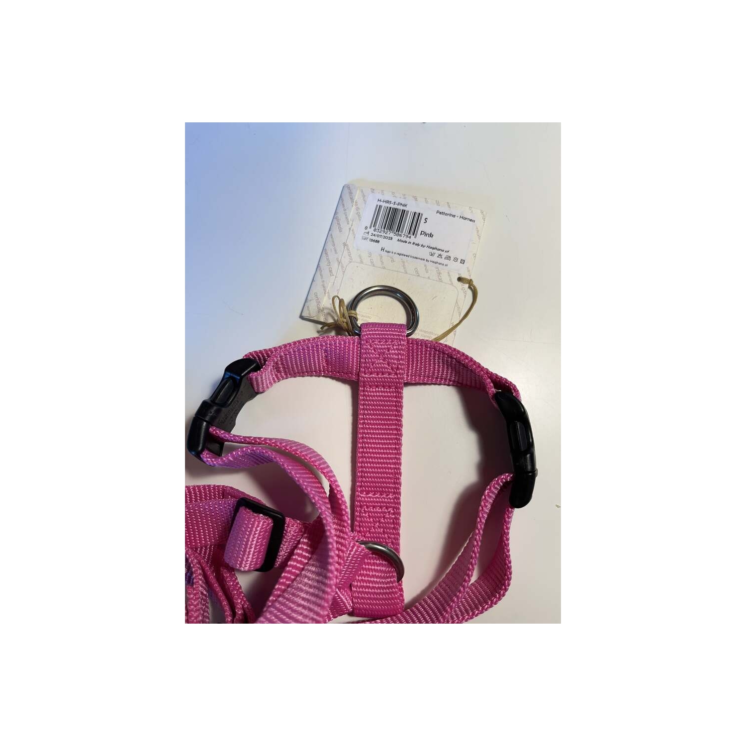 Harness Pink - size S - missing the size label