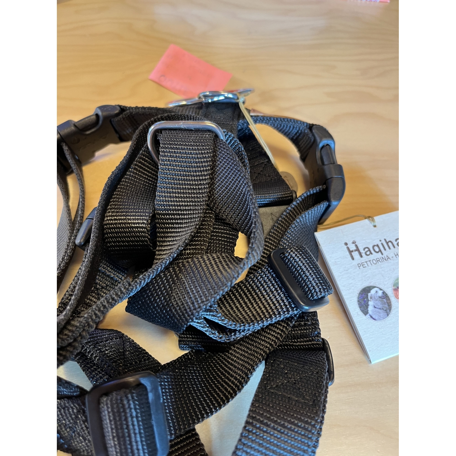 Pettorina Black - taglia M2H - anello difettoso
