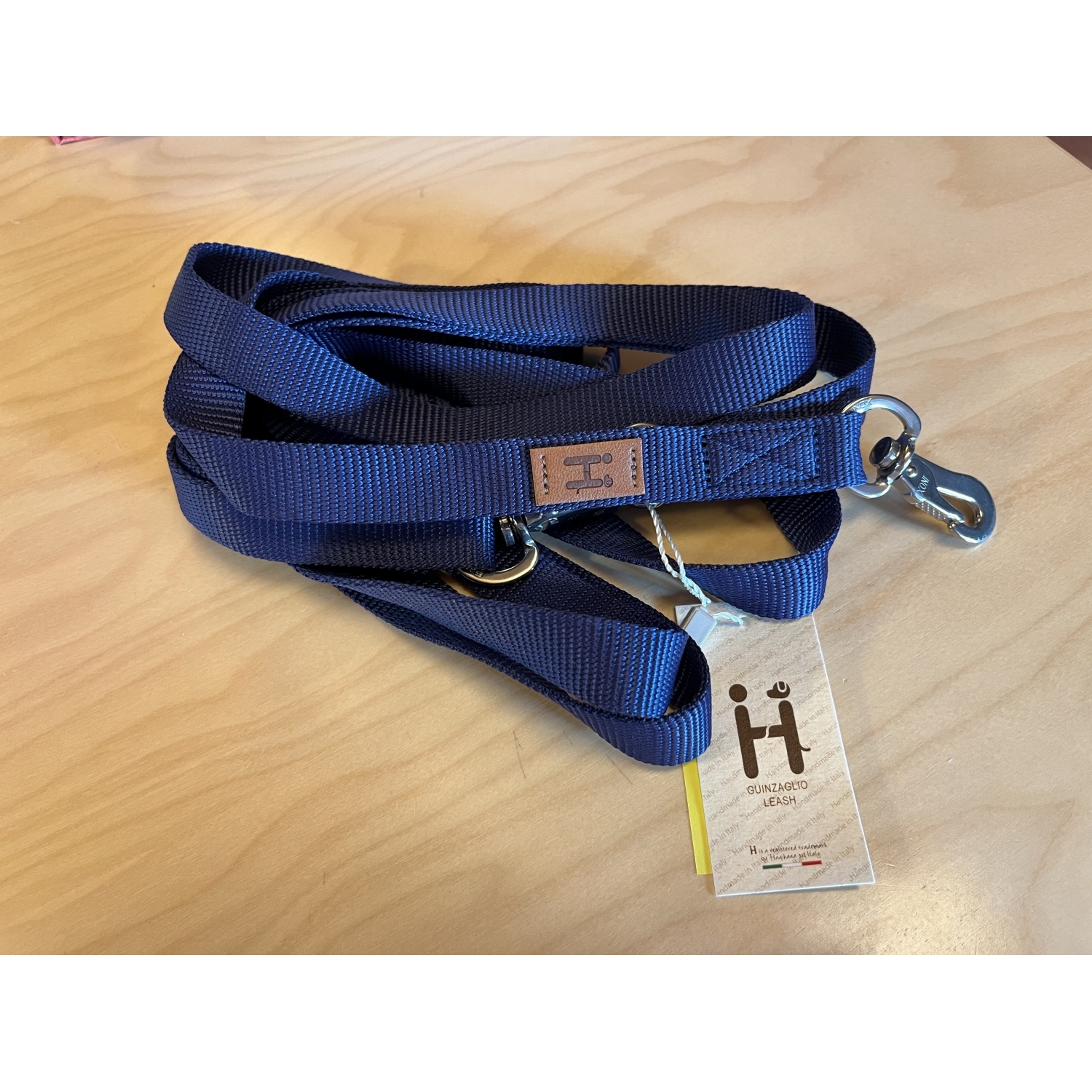 Guinzaglio Blu - 3m 20mm - difetto cucitura