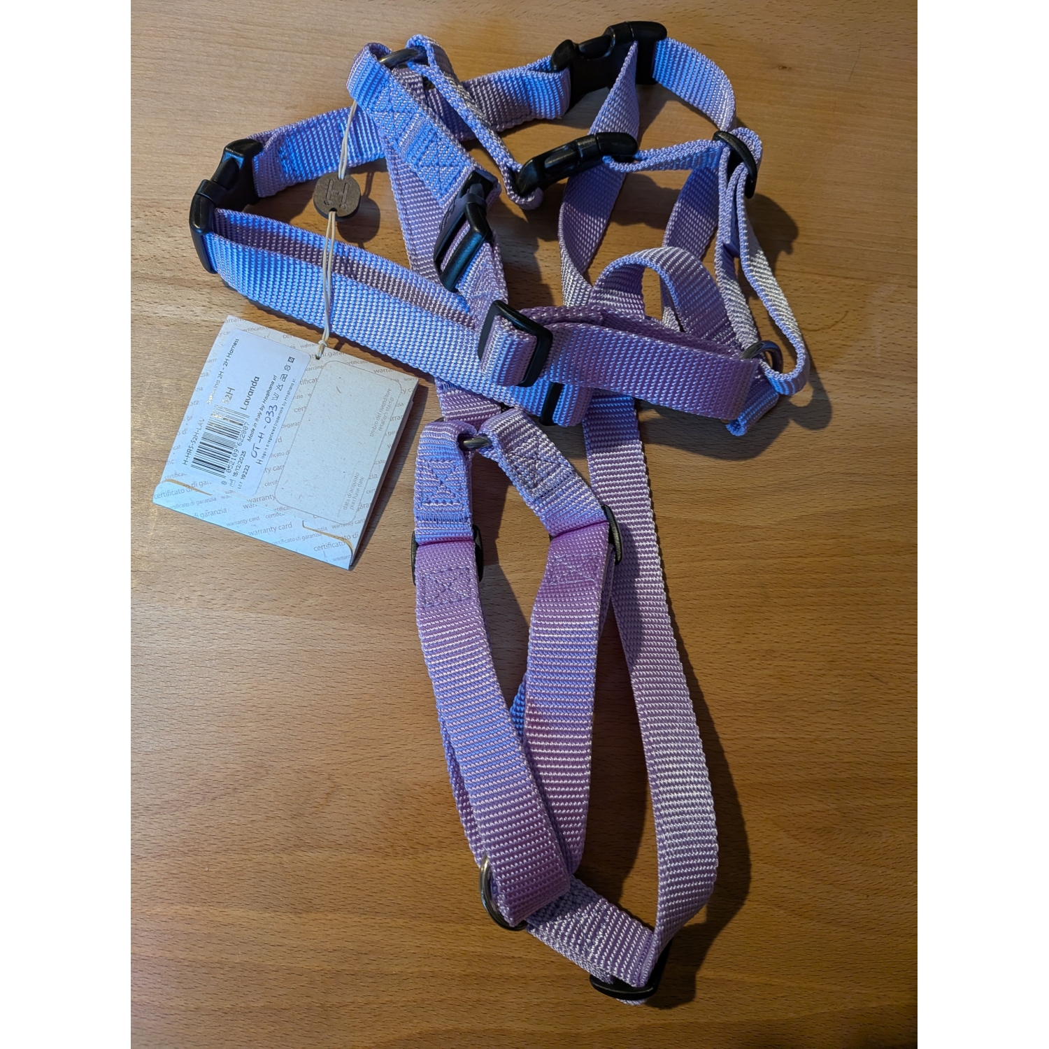 Harness Lavender- Size S2H - stitching defect