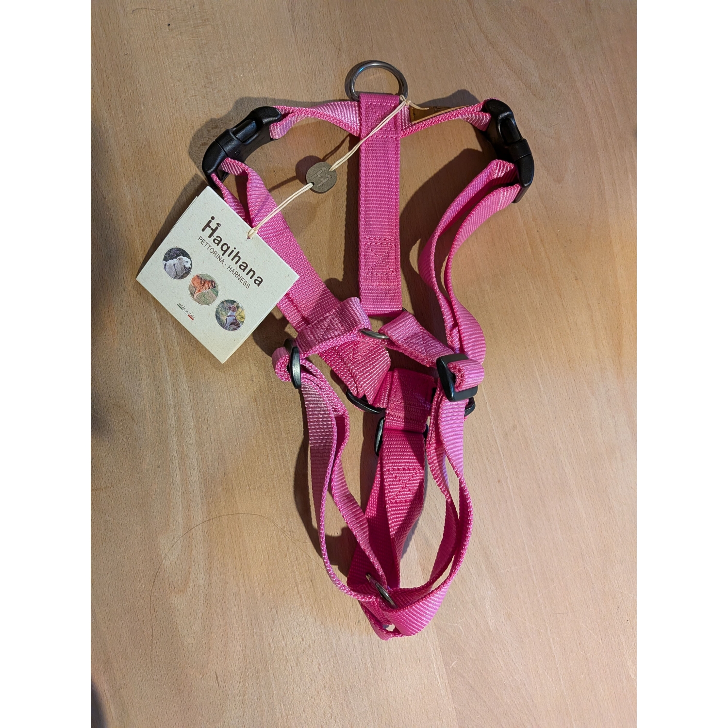Harness Pink - size M - webbing defect