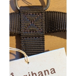 Chocolate Harness - size XL - stitching defect
