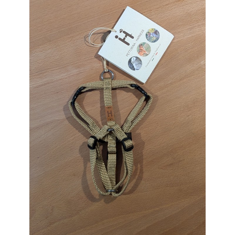 Harness Gold - size 4XS - stitching defect