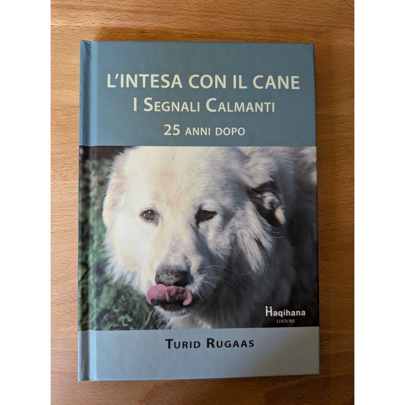 Book "L'intesa con il cane - I segnali calmanti" - inside cover slightly damaged