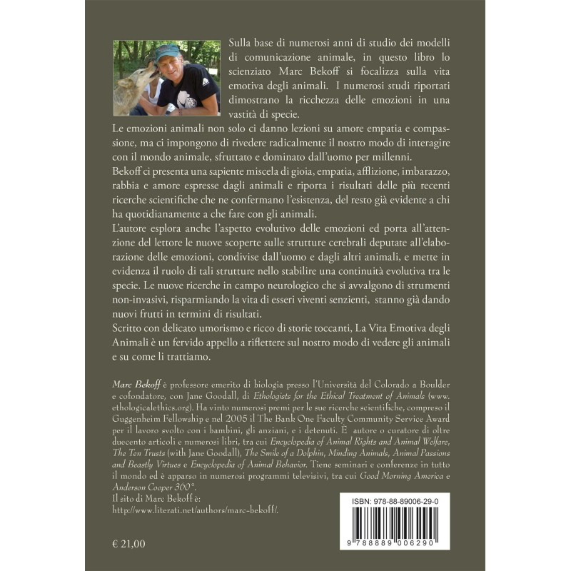 La vita emozionale degli animali