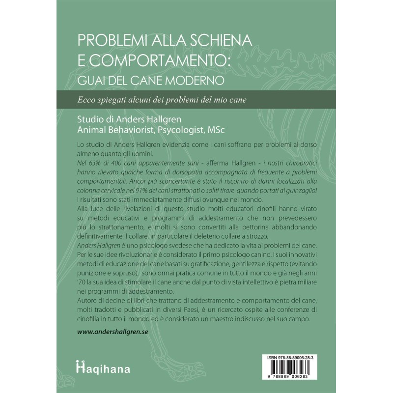 Problemi alla Schiena e Comportamento: Guai del cane moderno (ITALIAN ONLY)