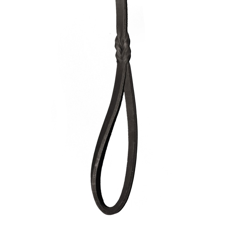 Guinzaglio in cuoio Nero